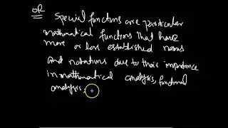 Introduction and applications of special functions