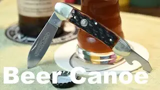BEER CANOE Taschenmesser von ROBERT KLAAS | Biertrinken mit Stil | Messervorstellung