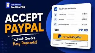 WordPress PayPal Plugin with Price Estimation | Stylish Cost Calculator