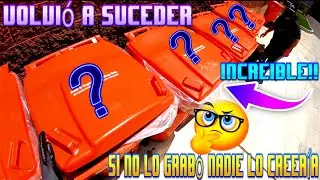 🛑DUMPSTER DIVING Volvió a suceder… Si no lo grabó nadie lo creería😱#dumpsterdiving #recycle