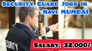 Security Guard Jobs in Mumbai & Navi Mumbai #shorts #viral
