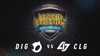 DIG vs. CLG - Week 9 Game 3 | NA LCS Summer Split | Team Dignitas vs. Counter Logic Gaming (2017)