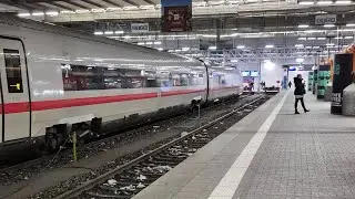 Munich Central Station at Night 🇩🇪🇪🇺🚅🚆🚇🚄