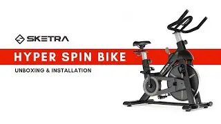 Sketra Hyper Spin Bike Installation #sketra #bike #gymsetup #workout #exerciseequipment #fitness