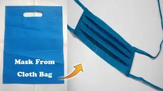 Make your own MASK at home || DIY Carry BAG - hand made Protective mask making