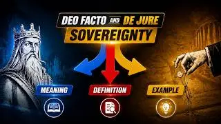 Dejure and defacto sovereignty