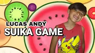 JUGANDO EL JUEGOS DE LAS FRUTAS-SUIKA GAME| PARTE 1| ESPECIAL DE NAVIDAD | LUCAS ANDY