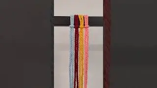 Macrame Knot Pattern Tutorial #Shorts | Easy & Beautiful DIY Design