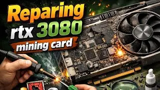 RTX 3080 Mining GPU Repair After Heavy Usage