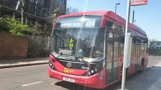 Journey on Route 484 Camber Green to Lewisham Station SEe154 LG21JCX.