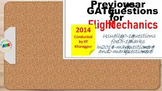 2014 Solved GATE Aerospace Questions for Flight mechanics
