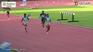 4x400m Men Finals - Sri Lanka - National Athletics Championships 2023