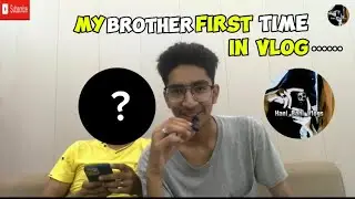 My cameraman first time in Vlog🖤.*Hani Bahi Vlogs*