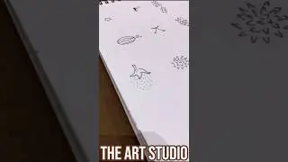 Creative finger painting || The Art Studio || #art #creative #shorts #easy