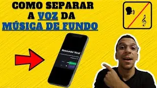 Como Separar Voz da Musica | Como Separar a Musica da Voz | Como Separar Audio de Musica  🗣️🎶