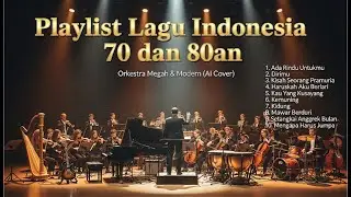 Playlist Lagu Indonesia 70 & 80an - Orkestra Megah & Modern (AI Cover)