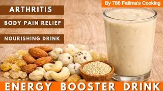 Energy Booster Powder Drink | Body Pain & Arthritis Relief | Winter Special By 786 Fatima's Cooking