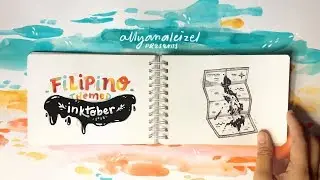 INKTOBER 2018 Sketchbook ✻ Filipino themed!