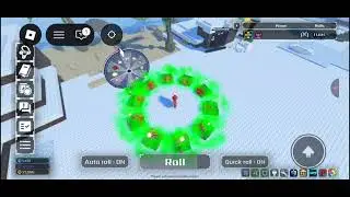 Opening potion gift boxes in sols RNG and spinning roulette wheel