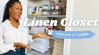 Organizing My Life! Linen Closet Makeover on a Budget