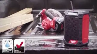 Milwaukee M12 RCDAB+0 12v Bluetooth & DAB+ Radio & Charger