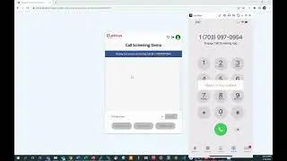 Engage call screening demo reject call