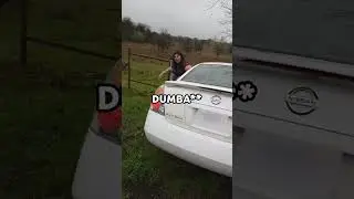 Karen Hit and Run Ends in Crash 🚨💥