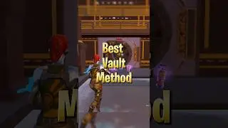 BEST Vault Opening Method #fortnite #fortniteclips