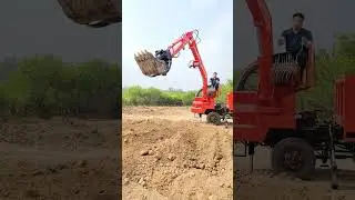 Rotating bucket dump truck- Good tools and machinery can increase work efficiency