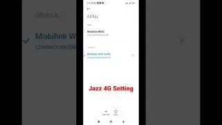Jazz Apn Setting jazz 4 G setting #2023 #shorts #jazz
