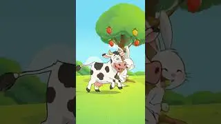 cow and rabbit race #aivideo #ai creation