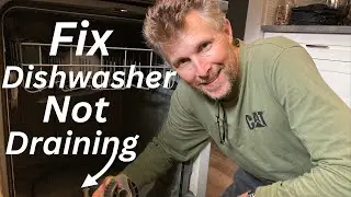 How to Fix a Dishwasher that Won't Drain all Water