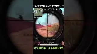 Laser Spray By @Scout -- Pubg Mobile -- @Cybok Gamerz #Short