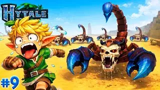 ESCORPIONES GIGANTES EN EL DESIERTO | #9 | HYTALE