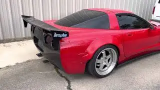 Walk around of my Cammed Widebody C5
