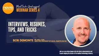 Ace Your MedTech Interview: Resume Tips & Job Secrets from a Sales VP | MedTech Unplugged #4