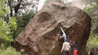 ESCALADA EN LAS MELOSAS, CAJ&Oacute;N DEL MAIPO.