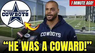 DAK PRESCOTT ARRIVES WITH FACE BRUISE AND EXPLODES: &ldquo;THEY WERE COWARDS&rdquo; | Dallas Cowboys News