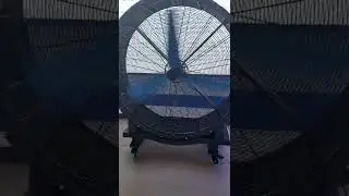Bichen large mobile fan operation video（移动风扇运行视频）
