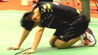 ﾊﾞﾄﾞﾐﾝﾄﾝ 福島県(渡辺勇大)vs 岡山県(山下恭平)-2G 和歌山国体 少年男子 決勝 2015.10.5