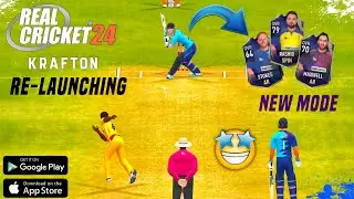 Real Cricket 24 Re-Launching By Krafton ! New Modes & Graphics Change ! Update In Tamil