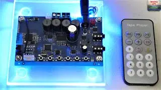 12V DC Bluetooth Speaker | DIY Stereo Amplifier | Audio mini Amp with remote control