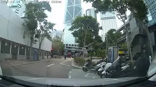 Shocking: Bus Running Red Light in Hong Kong