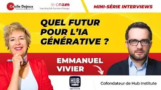 #2016 - Emmanuel Vivier : Quel futur pour l’IA générative ?