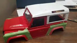 LAND ROVER DEFENDER 90, REPLICA RC 4x4 Nice Dad's gift for his little doughter