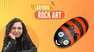 🎨 Ladybug Rock Art 🐞#hand painted rocks