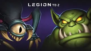 Учу играть в легион! | 3k elo gameplay | RedHoodieMan | Legion TD 2 | RU/ENG