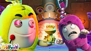 Newt and Bubbles are CURSED 🏆🐸 | BEST OF NEWT 💗 | ODDBODS | Funny Cartoons for Kids