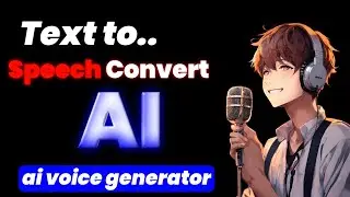 Text ko Voice me kaise Badle | ai voice speech