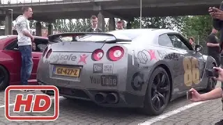 Onboard Drive In a 600 HP Nissan GT R R35   EPIC CRACKLES!!! [Mr Braun]